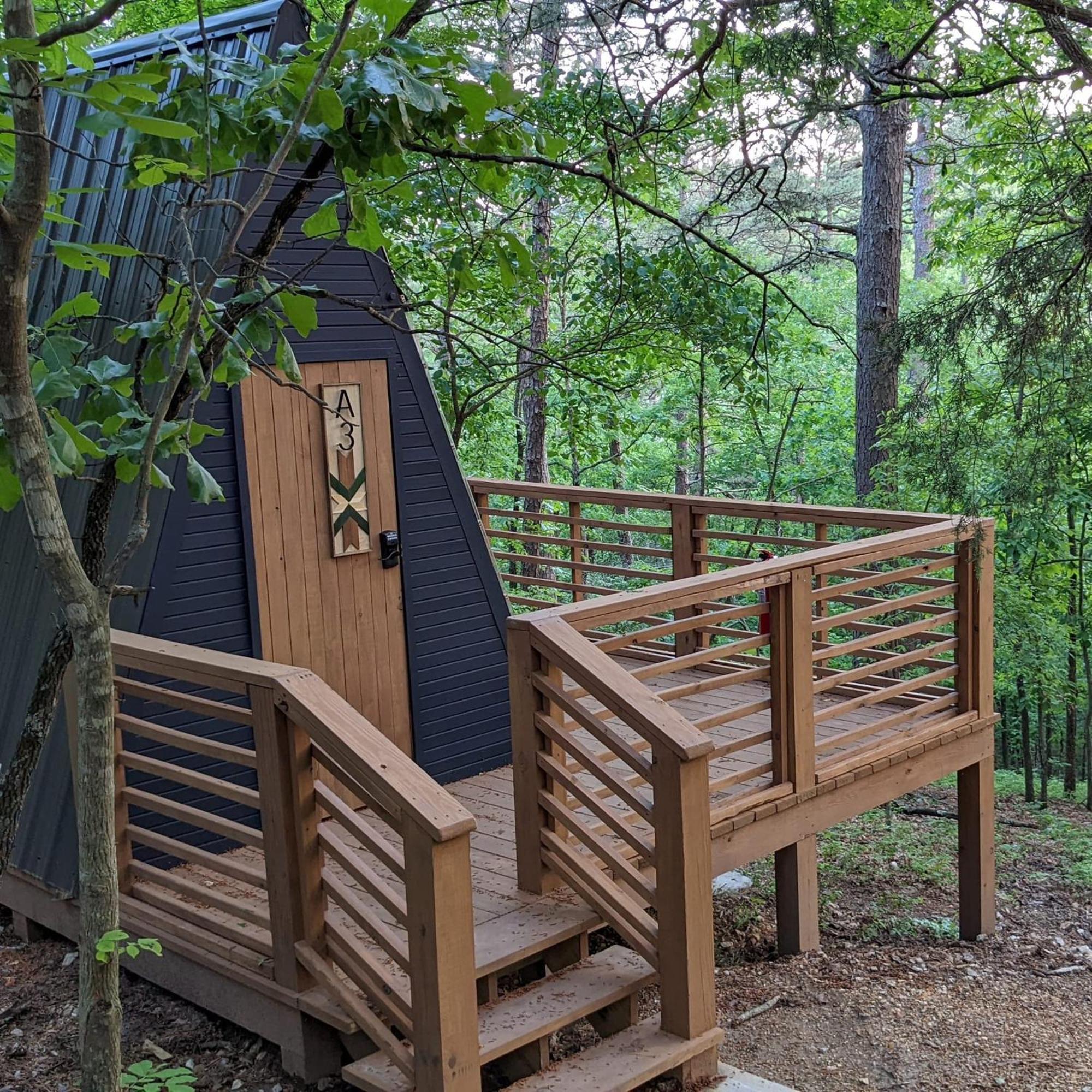 Loblolly Pines Adventure Aframe #2 Villa Eureka Springs Eksteriør billede
